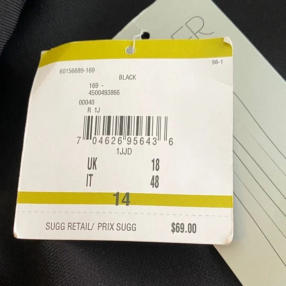 Kasper Classic Black Women's Trousers - Picture 5 of 6